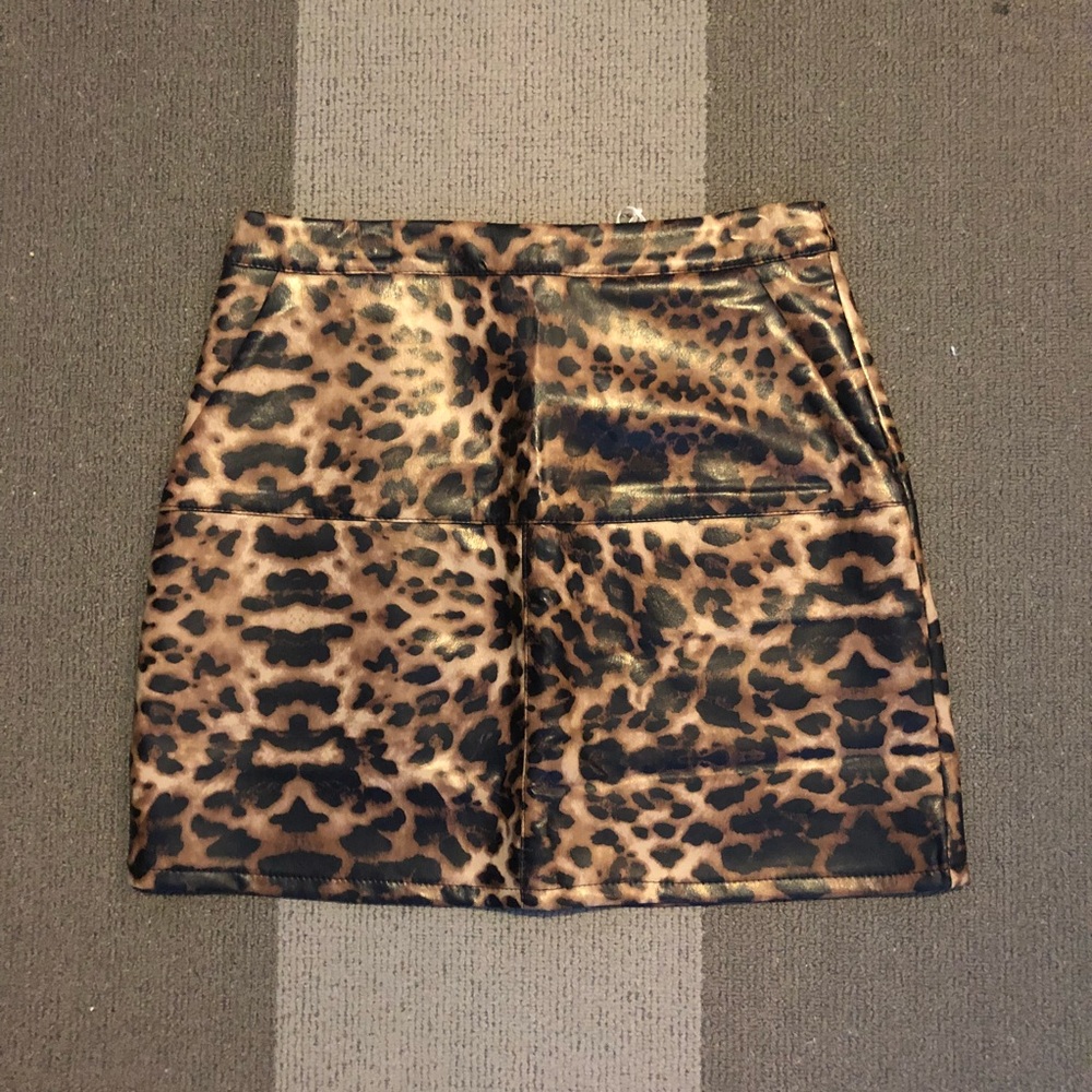 Princess Polly Cheetah Skirt